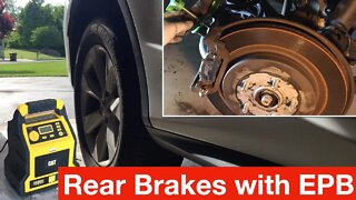 Toyota Lexus SUV Rear Brake Pad Replacement