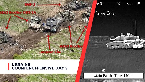 Ukraine Loses Leopard 2 Tanks, Bradley IFV, & More?! Analysis & Commentary