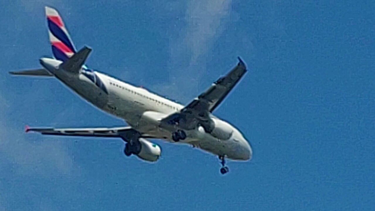 Airbus A320 PR-MBV coming from Recife to Fortaleza