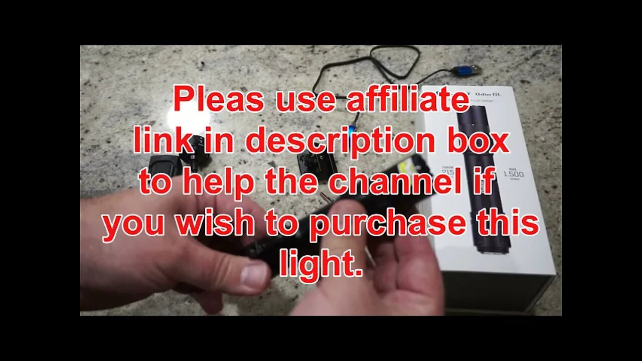 Olight Odin GL M unboxing, range testing, and...it's on sale!