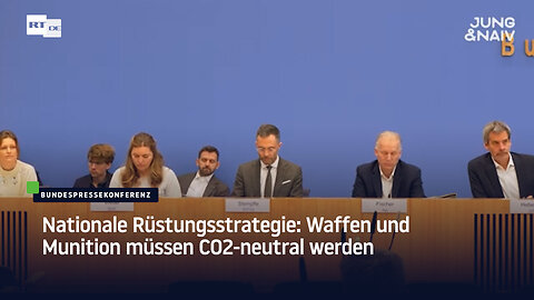 Nationale Rüstungsstrategie: Waffen und Munition müssen CO₂-neutral werden