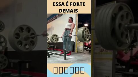 😱 Essa é forte 🏋‍♀️😱 #shorts #academia