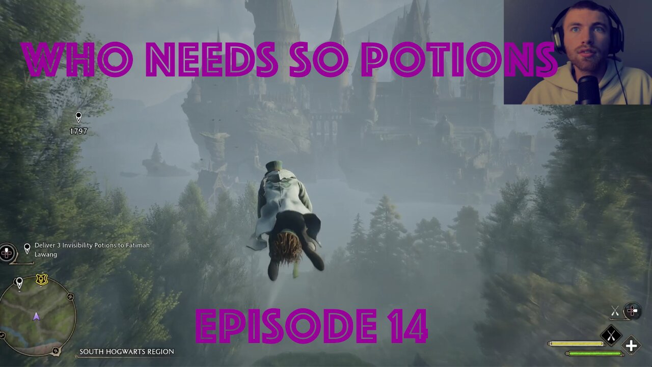 Hogwarts legacy episode 14: potion delivery.