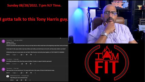 I AM FIT Podcast: #002: I gotta talk to this Tony Harris guy.