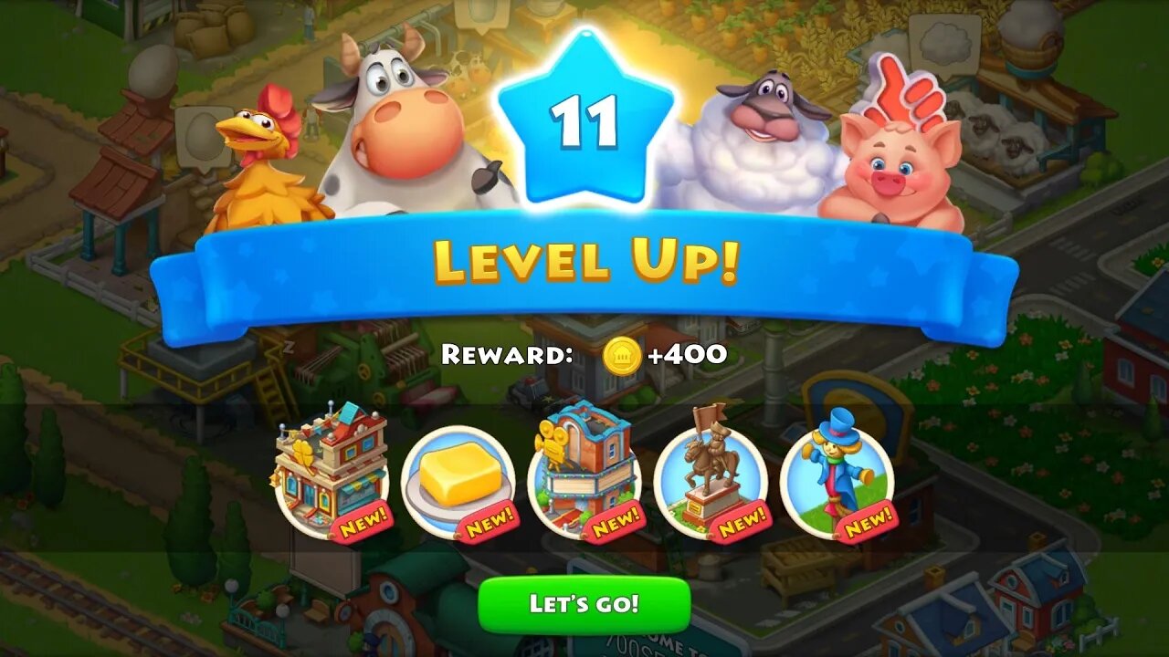 Township Level 10 gameplay