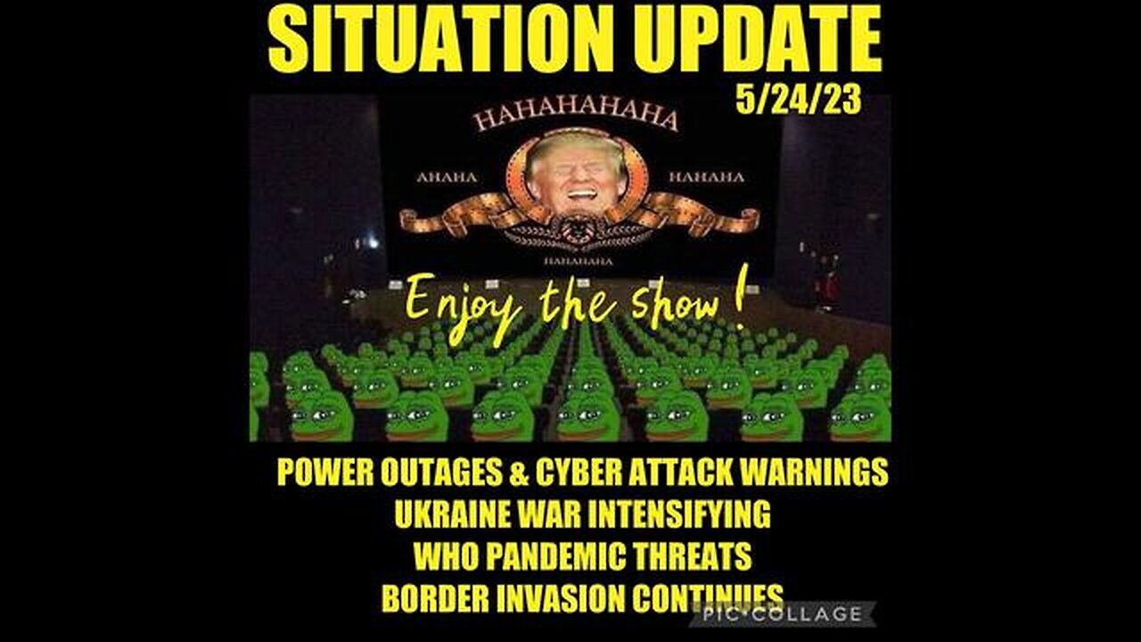 SITUATION UPDATE: POWER OUTAGES & CYBER ATTACK WARNING FOR MEMORIAL DAY WEEKEND! UKRAINE WAR ...