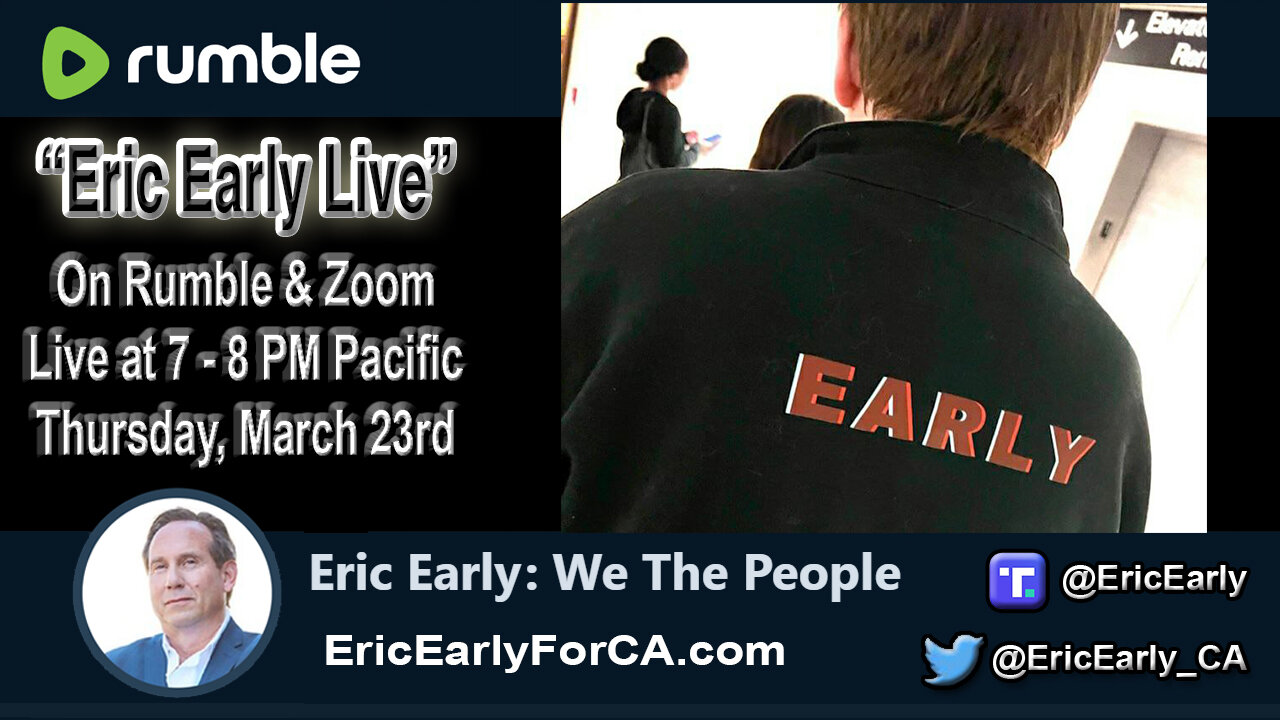 3-23-2023 Eric Early Live