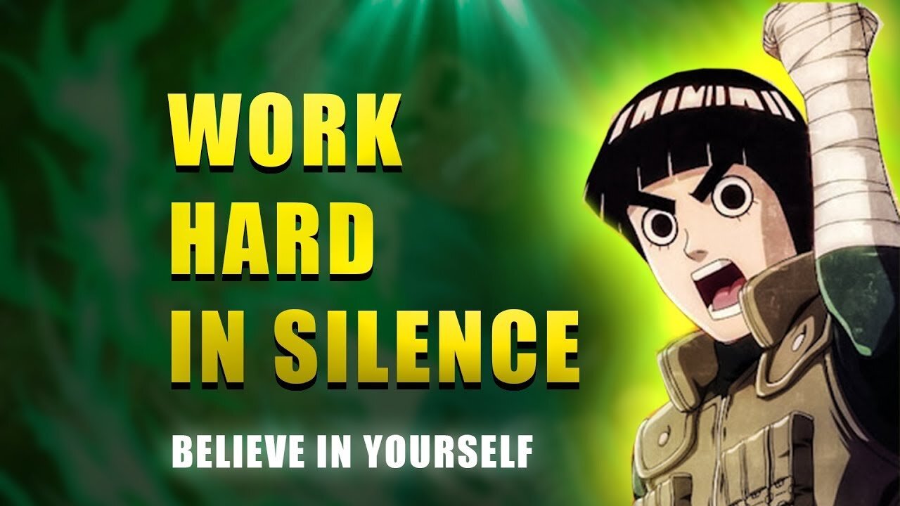 ROCK LEE - MOTIVATIONAL SPEECH - [ ASMV/AMV ]