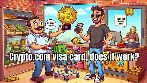 Crypto.com visa card, does it work? spending crypto in the uk.