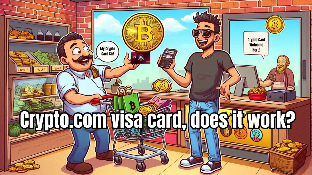 Crypto.com visa card, does it work? spending crypto in the uk.