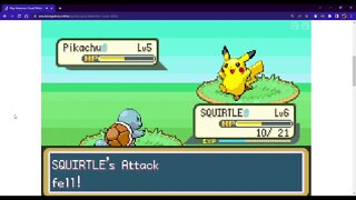 Pokémon FireRed - What Happens If Your All Your Pokémon Faint On Route 1?