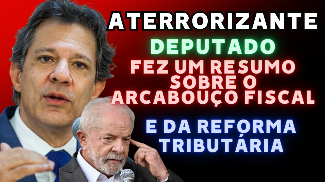 Assustador | DEP. CARLOS DIAS fez um resumo sobre o ARCABOUÇO FISCAL e da REFORMA TRIBUTÁRIA - VEJA