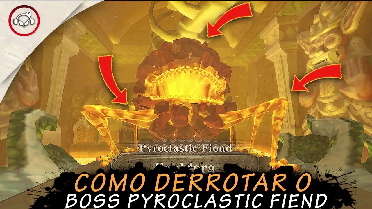 The Legend Of Zelda: Skyward Sword HD, Como conseguir derrotar o BOSS Pyroclastic Fiend | super dica