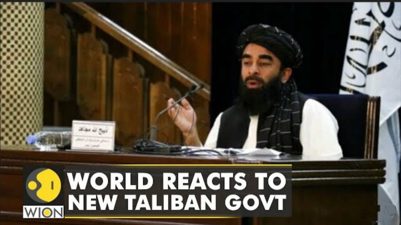 Countries including US respond to Taliban's new government formation