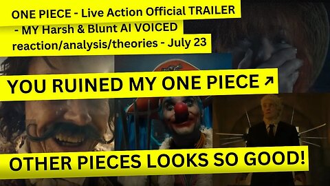 #onepieceliveaction - #official #trailer - #voice #reaction