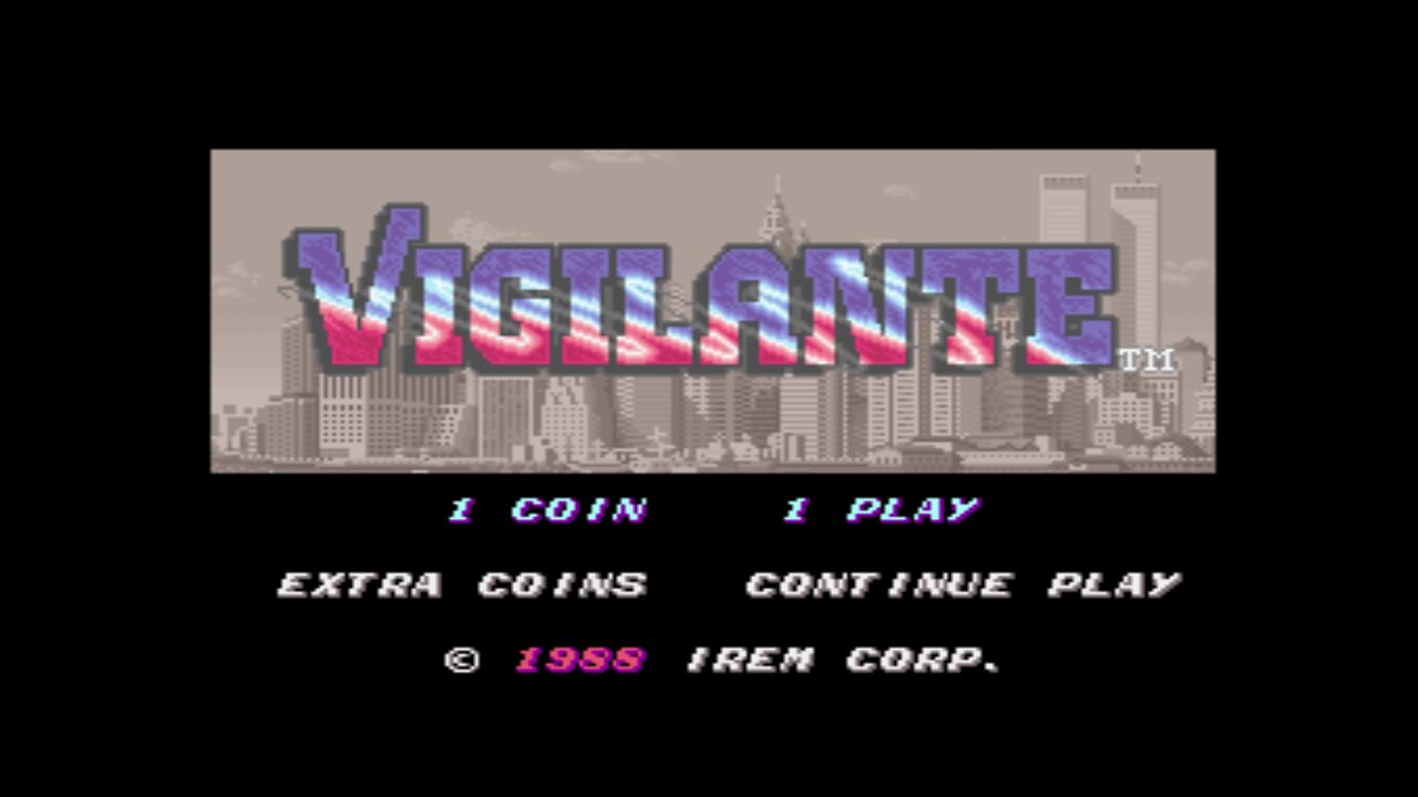 Vigilante Arcade Game, Irem 1988, playthrough