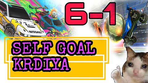 ROCKET LEAGUE ESPORTS PLAYING!!! SELFGOAL *__* our first video. WON by 6-1. Download games.
