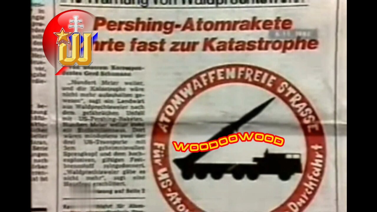 Havária jadrovej rakety USA v Nemecku alebo Nebezpečné lži západnej milit. propagandy / 3-6.11.1982