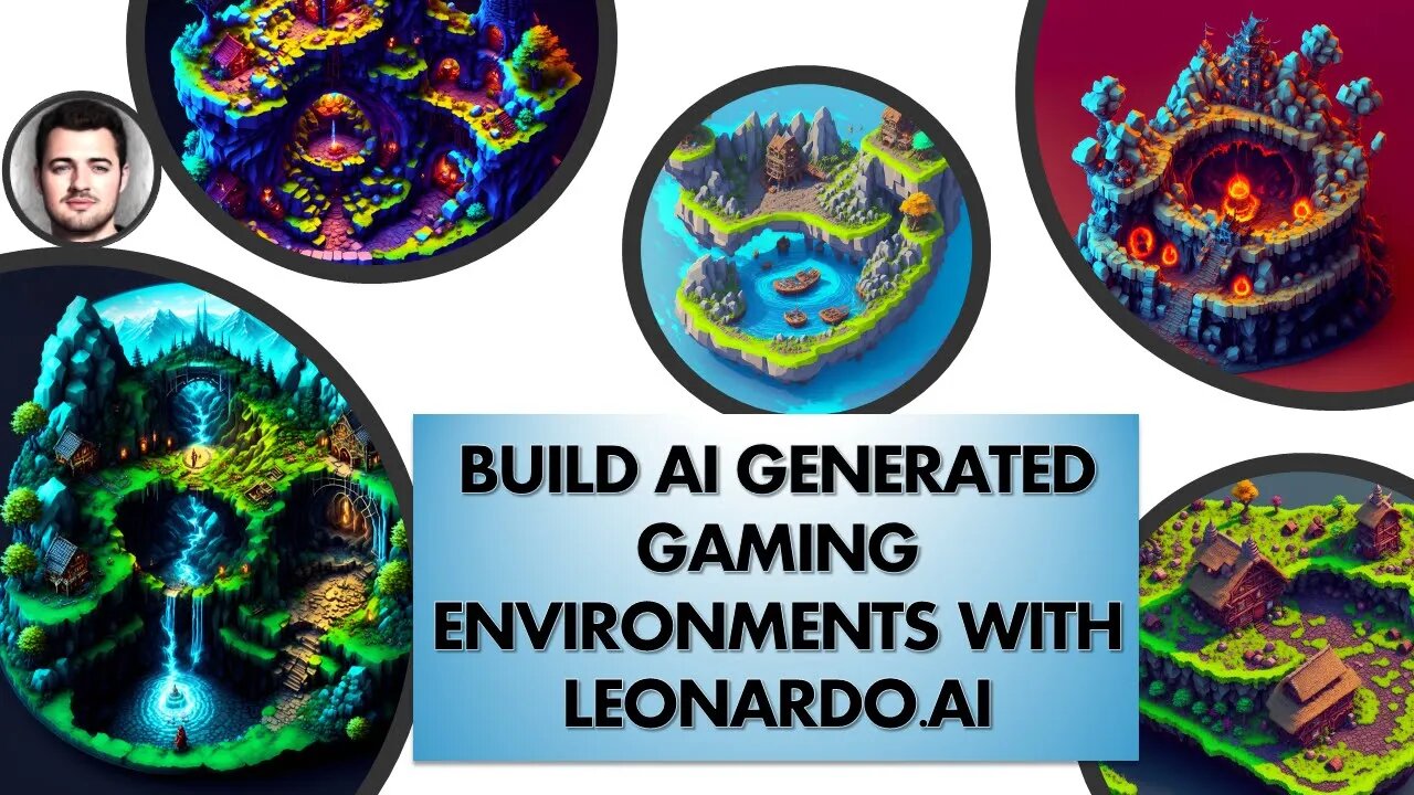 Creating Isometric Worlds & Environments with Leonardo.ai for Video Game Development | How-To Use AI