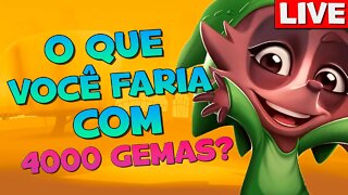 QUERO GANHAR 4000 GEMAS E VOCÊ? COLA AI! ZOOBA: Jogo de Batalha Animal Live #44