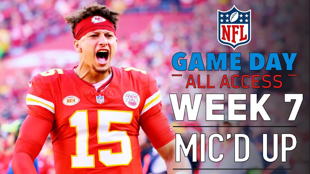 NFL Week 7 Mic'd Up, "LeBron James was tweeting about you" | Game Day All Access