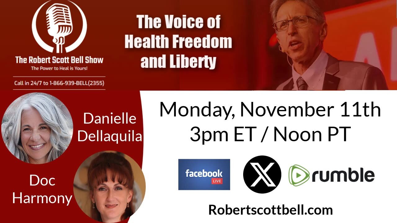 Trump Health Freedom, Danielle Dellaquila, Poisoned Food System, Doc Harmony, 4B Movement, Real Money - The RSB Show 11-11-24