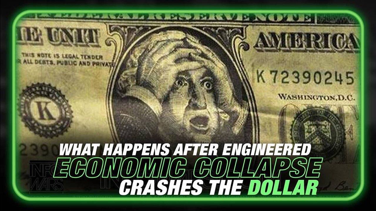 Learn What Happens Next After the Engineered Economic Collapse Crashes the Dollar