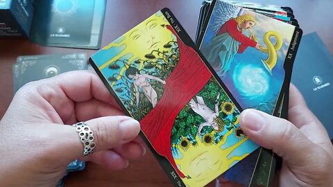 Unboxing Tarot Of Oppositions by Pierluca Zizzi and Michele D'Alosio