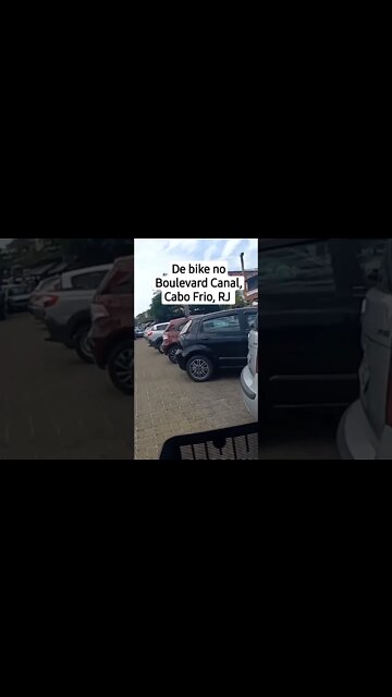 De bike no Boulevard Canal [ Cabo Frio, RJ] #shorts