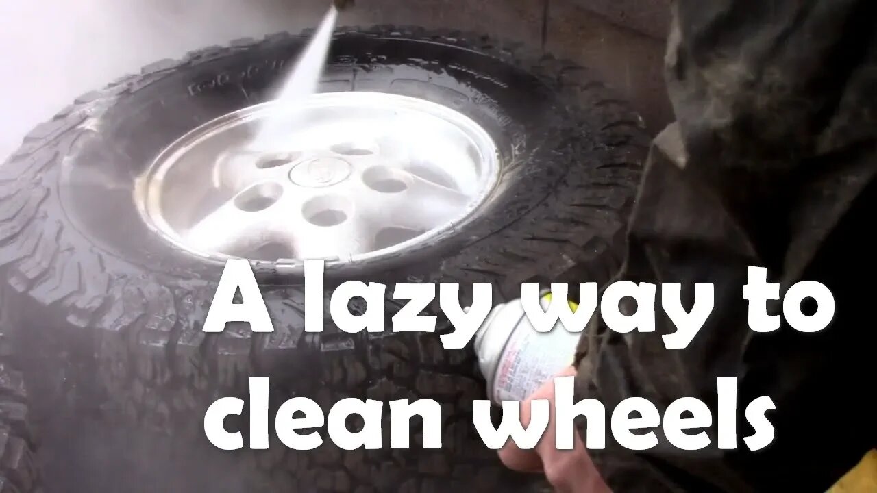 Cleaning Defender wheels for lazy people (like me!)