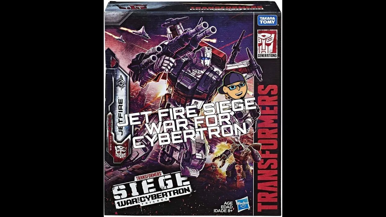 Transformers Jet Fire Siege- War for Cybertron Unboxing (Bônus- Depth Charge BW)