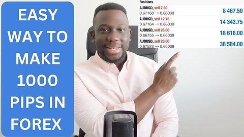 HOW TO MAKE 1000PIPS MONTHLY IN FOREX TRADING