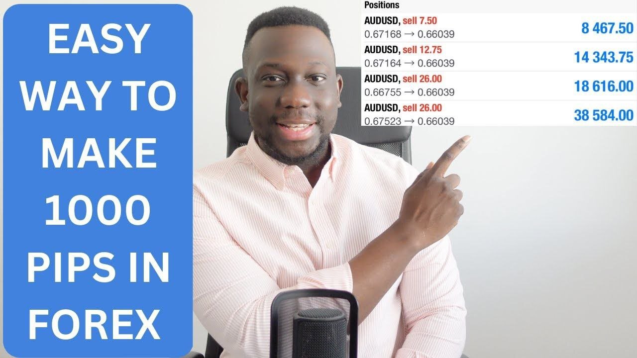 HOW TO MAKE 1000PIPS MONTHLY IN FOREX TRADING