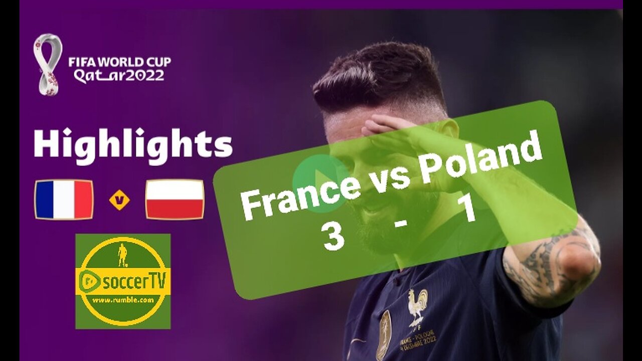 France vs Poland 》 FIFA World Cup Qatar 2022 Highlights. Round of 16