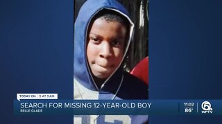 Palm Beach County deputies searching for missing 12-year-old boy with autism