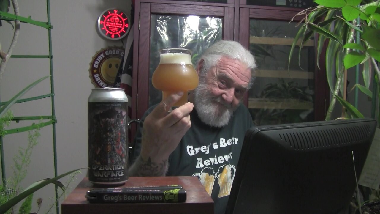 Beer Review # 4710 Adroit Theory Operation Warfare(Ghost SUBVERSION) Double IPA