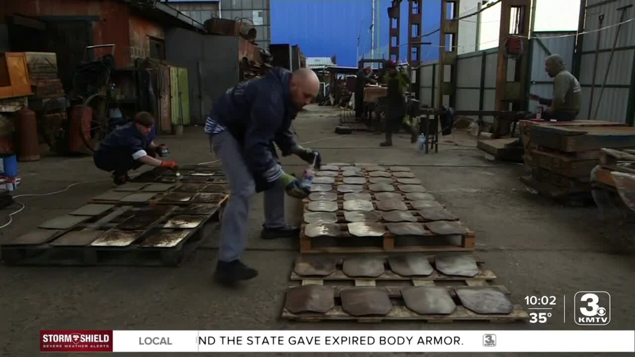 Help from the Heartland: Nebraska and Iowa donate body armor to Ukraine