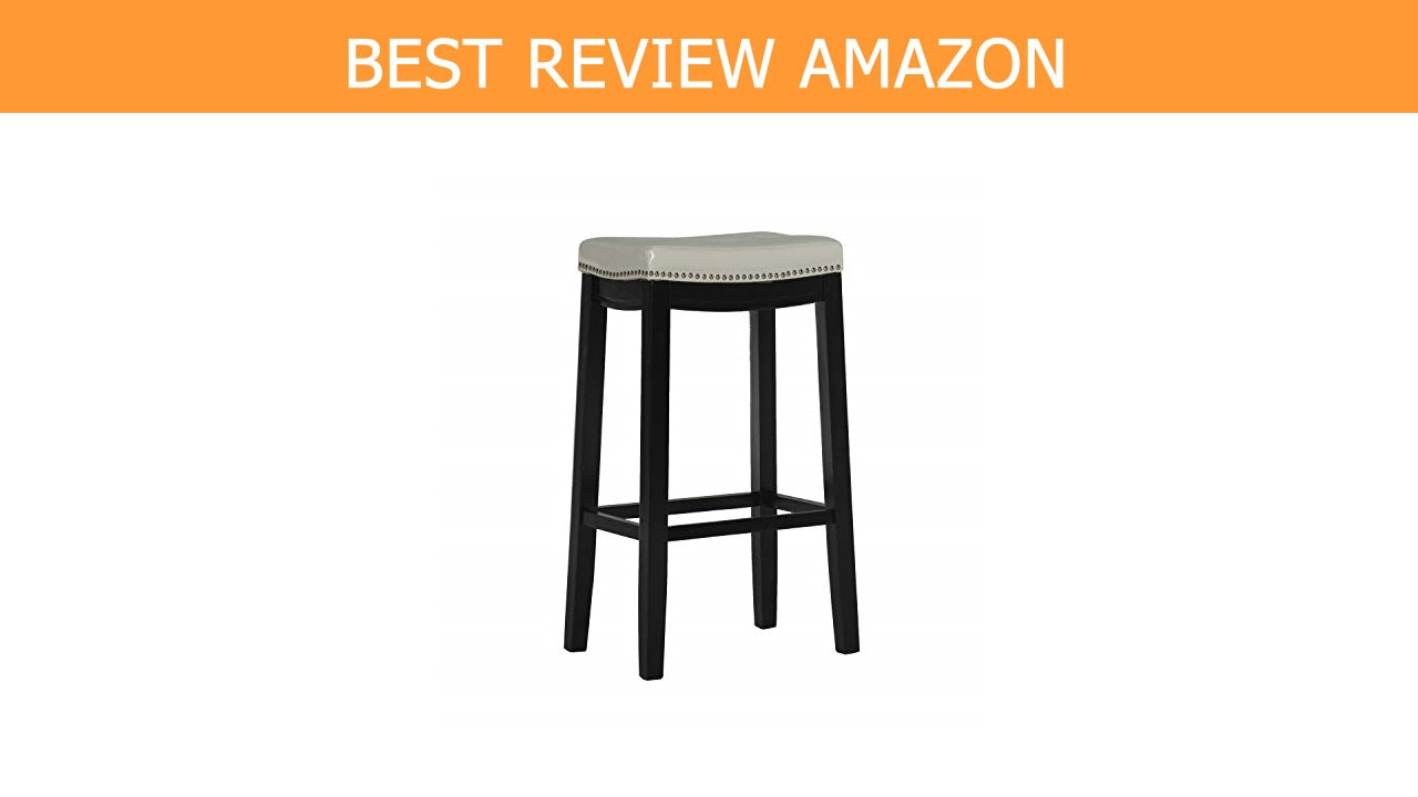 Linon Claridge Patches Stool 30 Inch Review