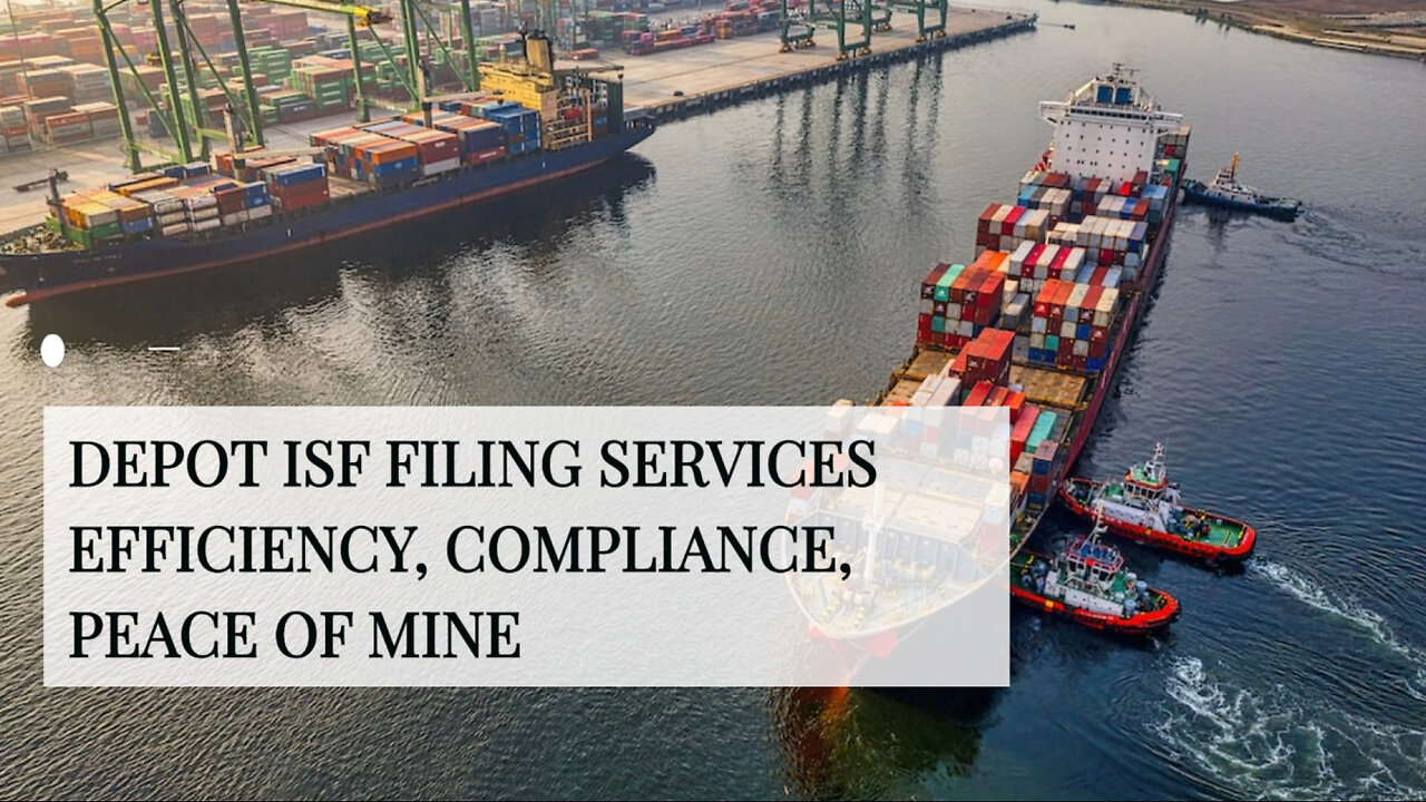 24/7 ISF Filing Services: Your Key to Seamless Customs Clearance