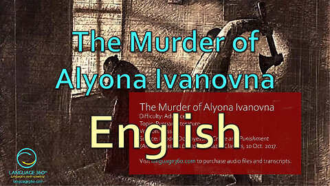 The Murder of Alyona Ivanovna: English