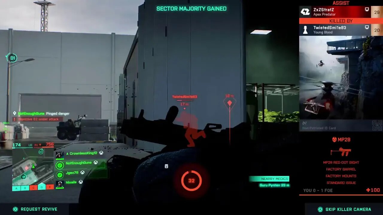 Just shooting things and exploding thing's with Geo