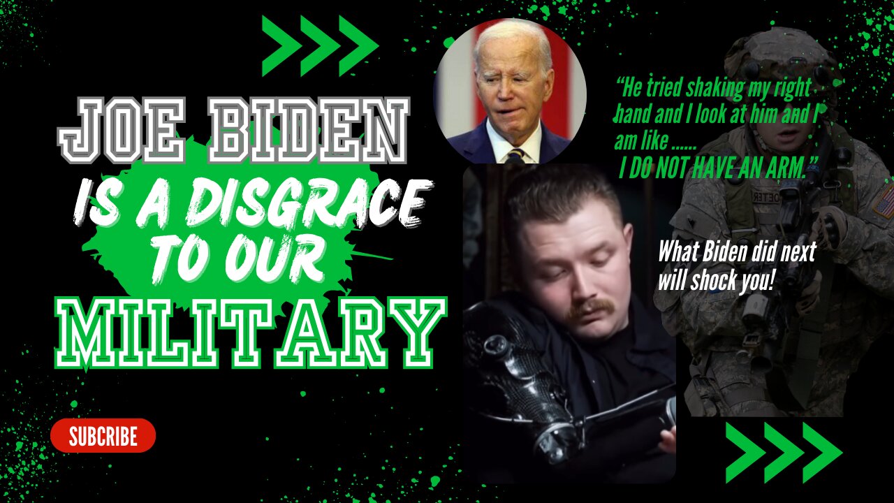 Joe Biden is a Disgrace to our Military