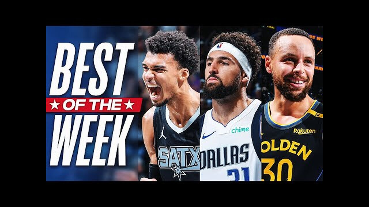 The BEST Moments of Week 4 2024-25 NBA Season