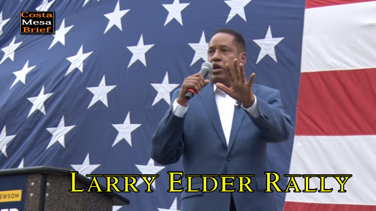 Larry Elder Rally