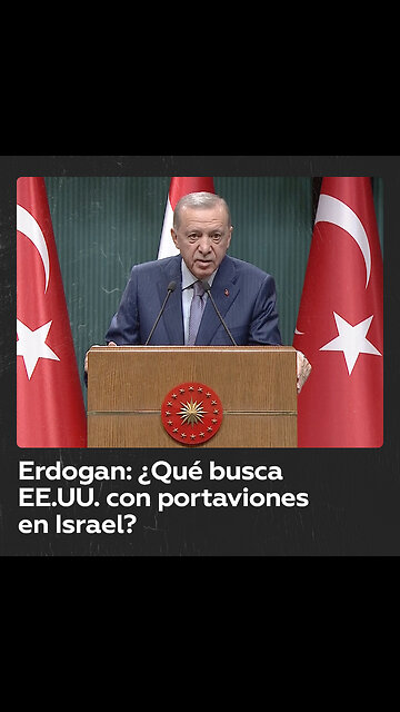 Erdogan cuestiona objetivos de EE.UU. por envío del portaviones al Mediterráneo