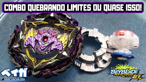 Testando 088 - LUCIFER THE END .OH.Zn'+Z contra 3 combos - Beyblade Burst ベイブレードバースト