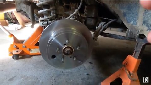 3rd gen Impreza rear brake pads and rotors replacement.