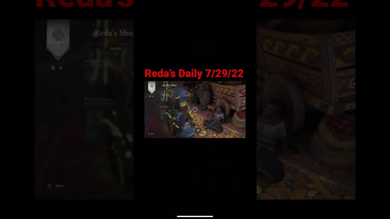 Reda’s Daily 7/29/22