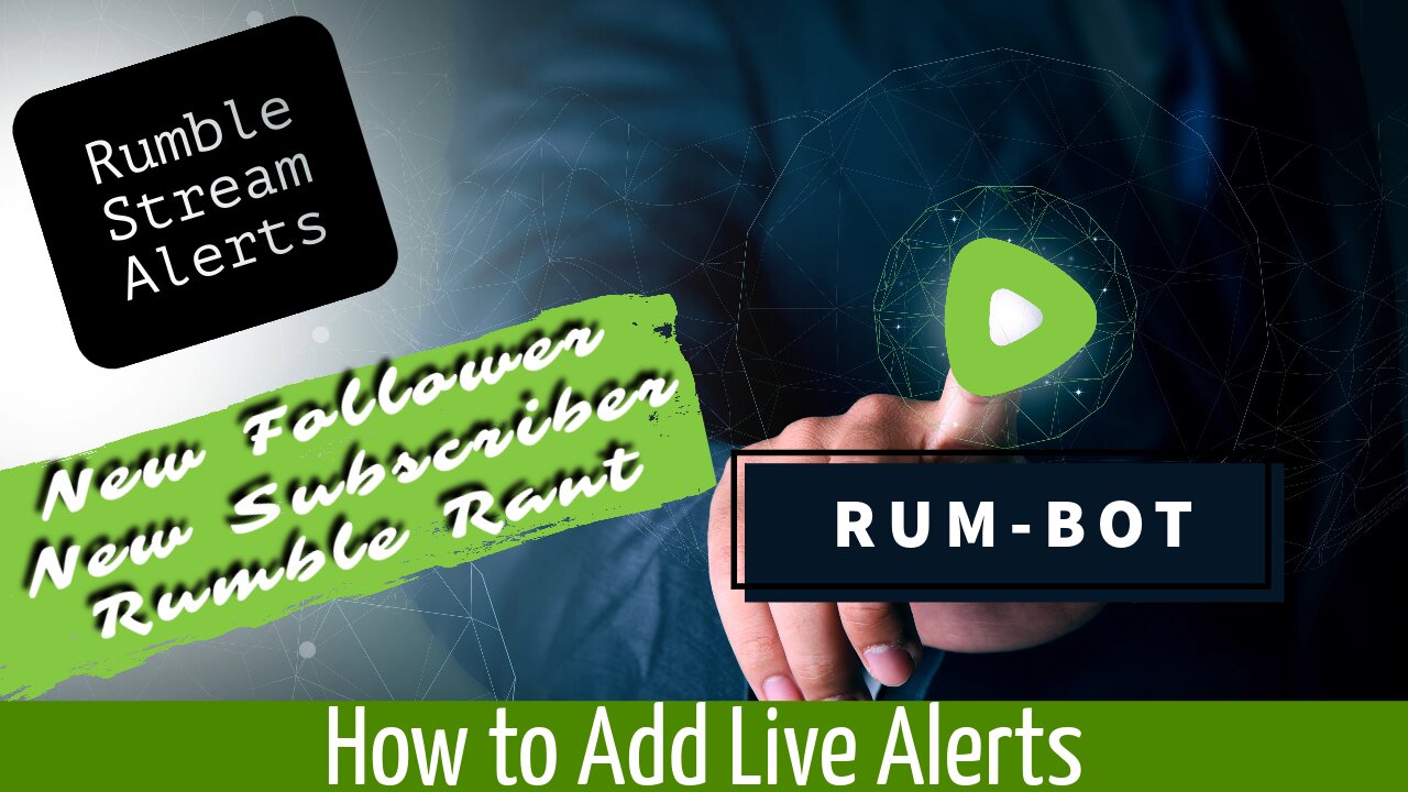 RUM-Bot: How to Add Live Stream Alerts on Rumble