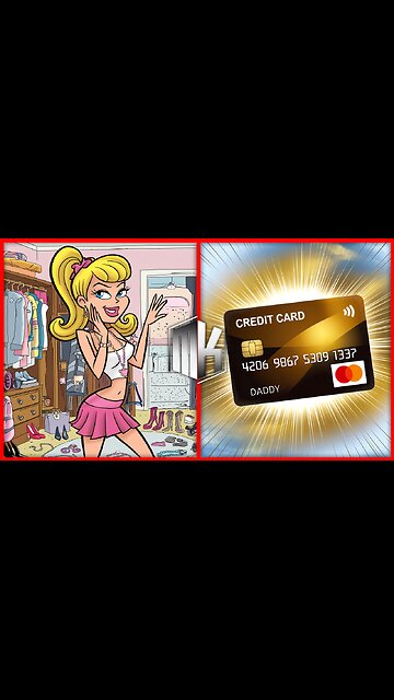 Daddy’s Credit Card Strikes Again!